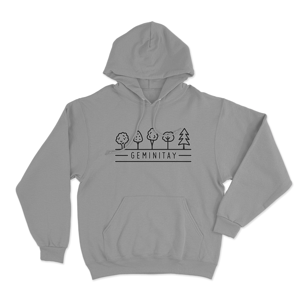 GeminiTay Forest Lineup Unisex Hoodie Grey GeminiTay Forest Lineup Unisex Hoodie Grey