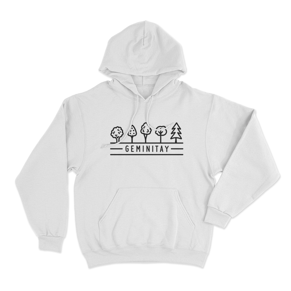 GeminiTay Forest Lineup Unisex Hoodie White GeminiTay Forest Lineup Unisex Hoodie White