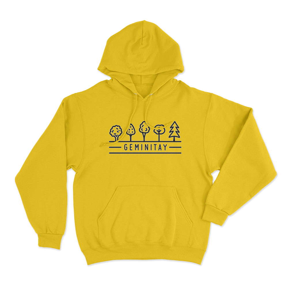 GeminiTay Forest Lineup Unisex Hoodie Yellow GeminiTay Forest Lineup Unisex Hoodie Yellow