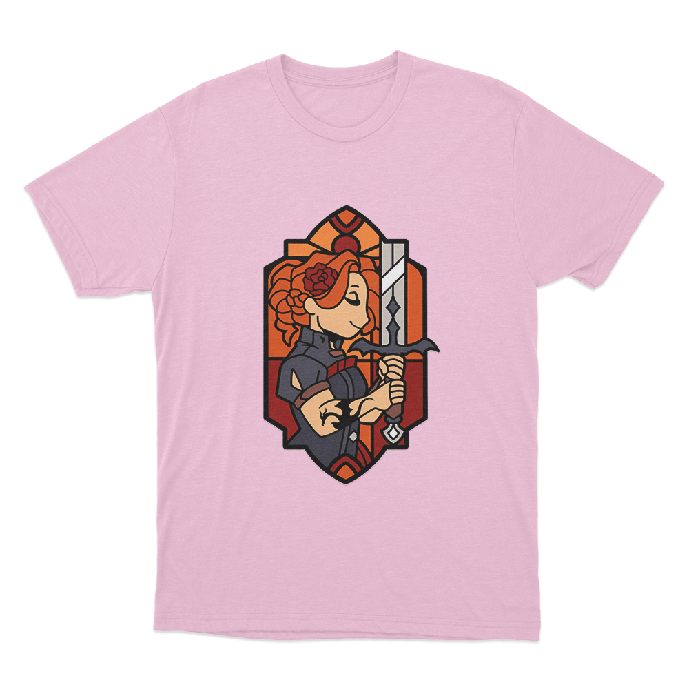 Knight Unisex T Shirt Pink Knight Unisex T Shirt Pink