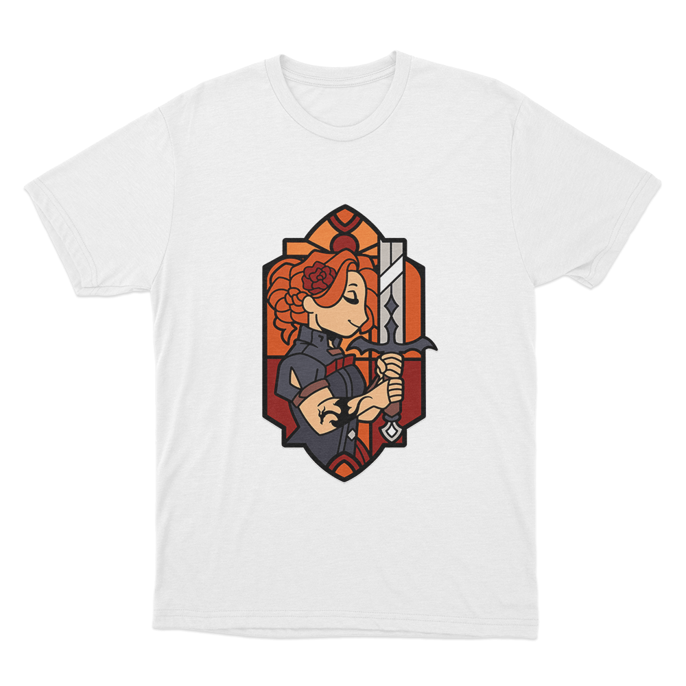 Knight Unisex T Shirt White Knight Unisex T Shirt White