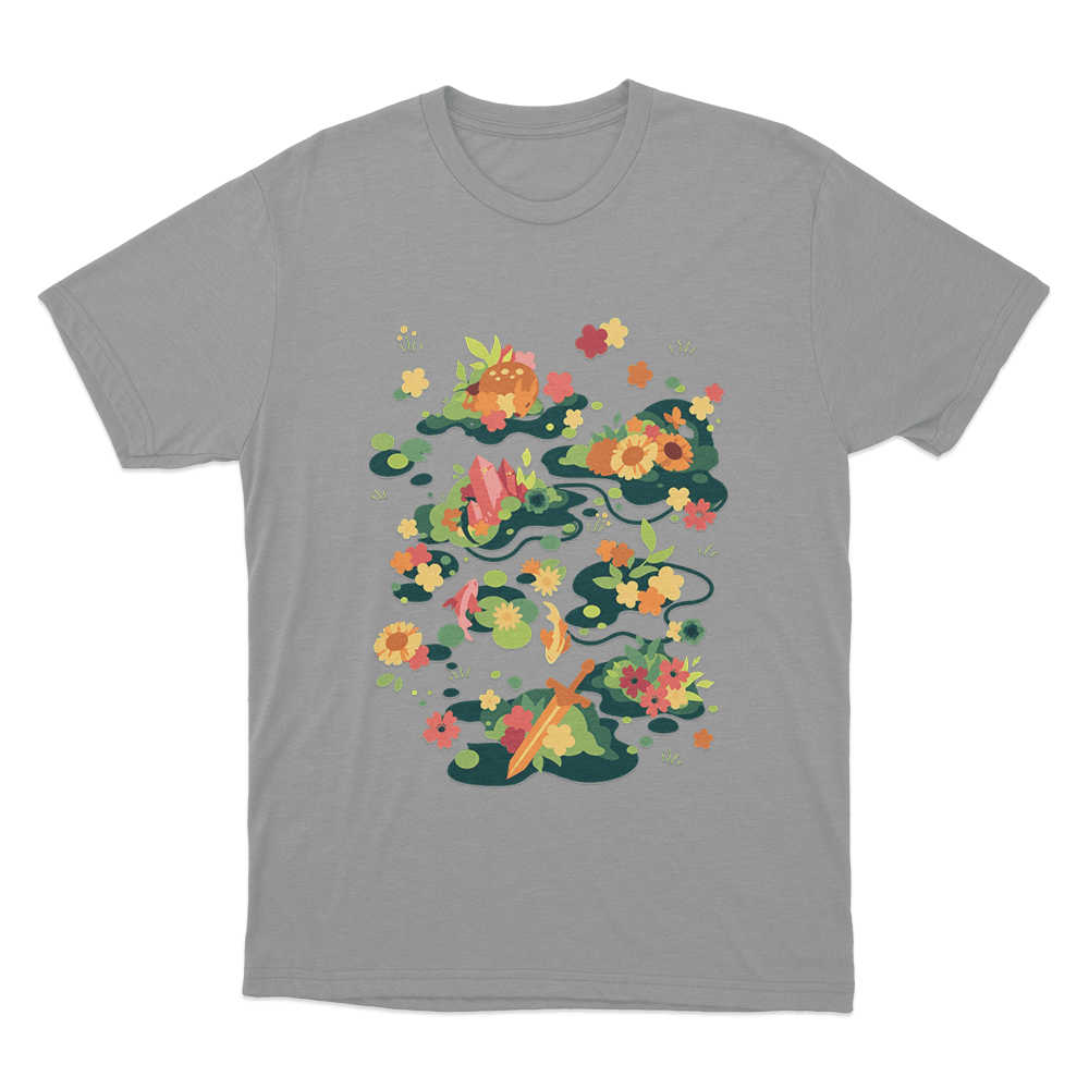 Meadow Unisex T Shirt Grey Meadow Unisex T Shirt Grey