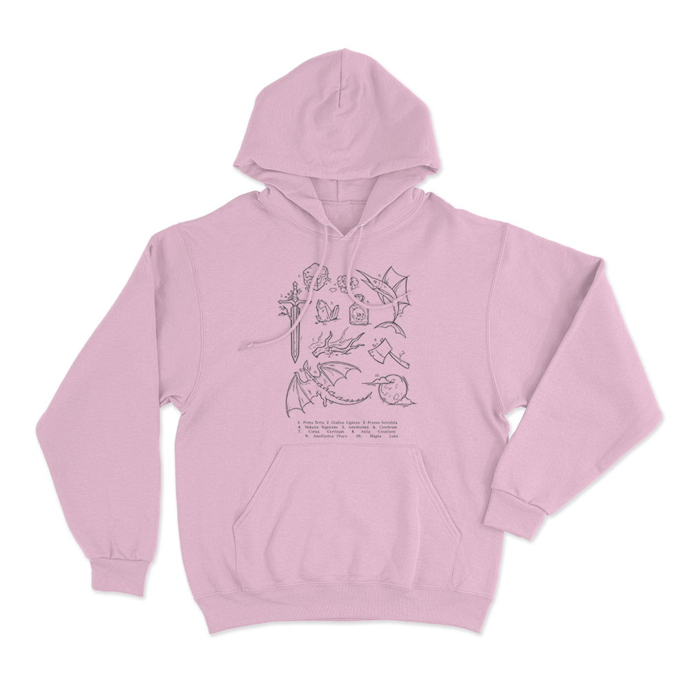 Research Unisex Hoodie Pink Research Unisex Hoodie Pink