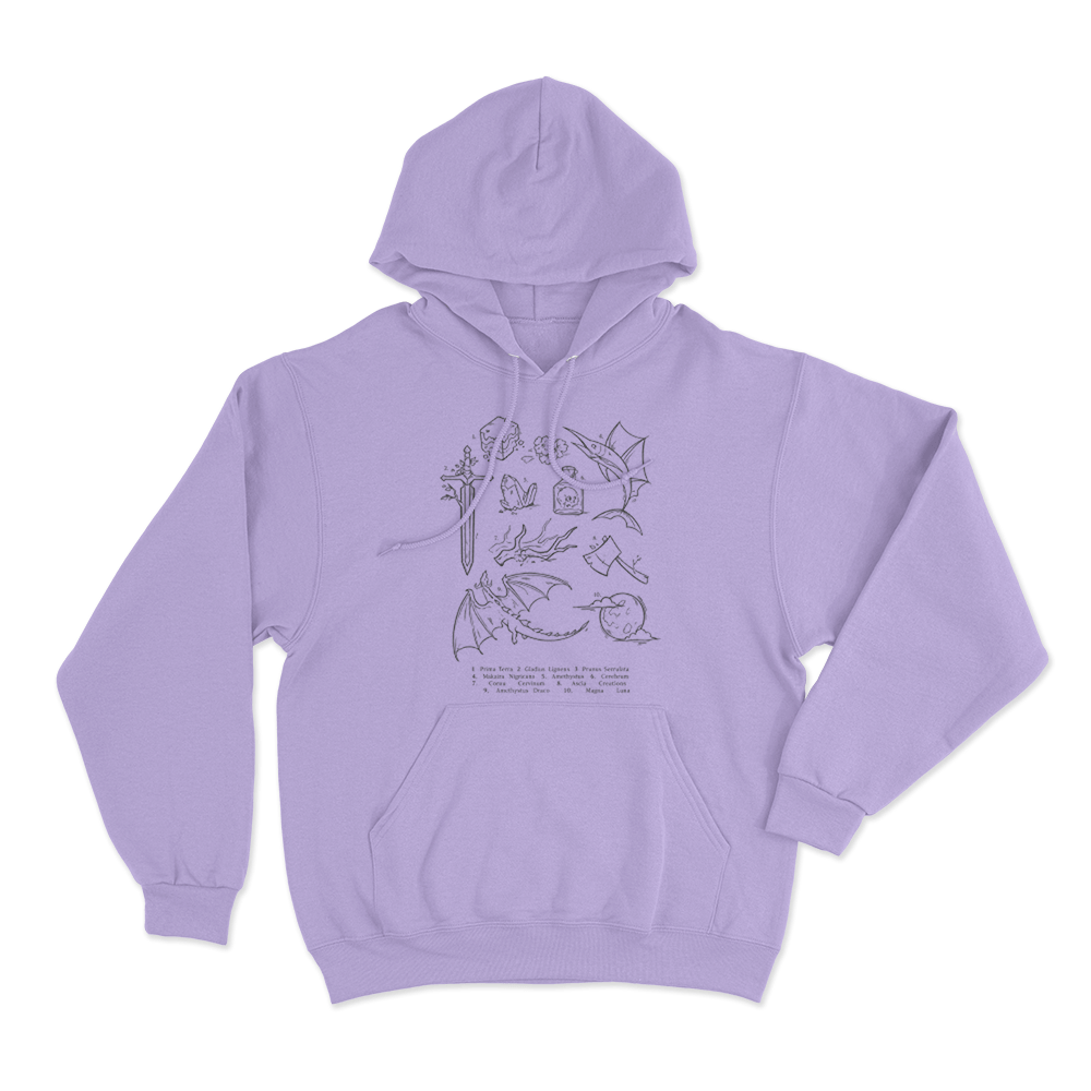 Research Unisex Hoodie Purple Research Unisex Hoodie Purple