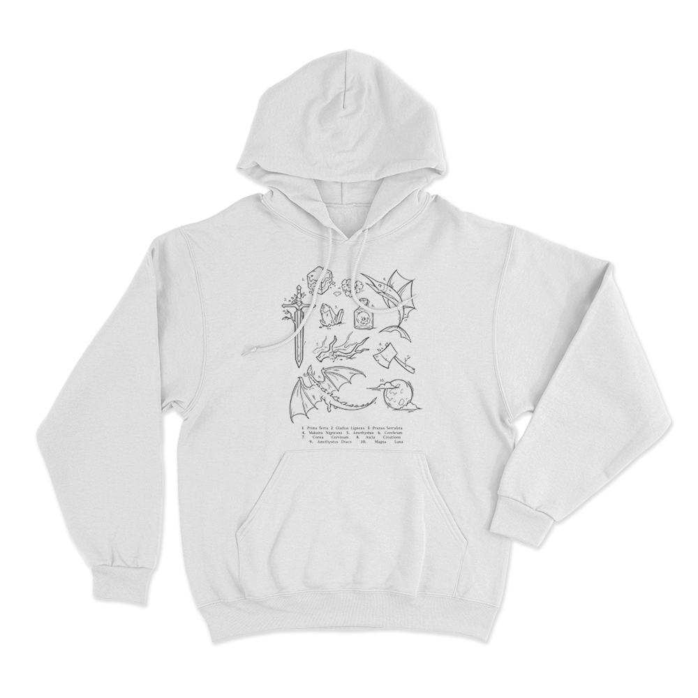 Research Unisex Hoodie White Research Unisex Hoodie White