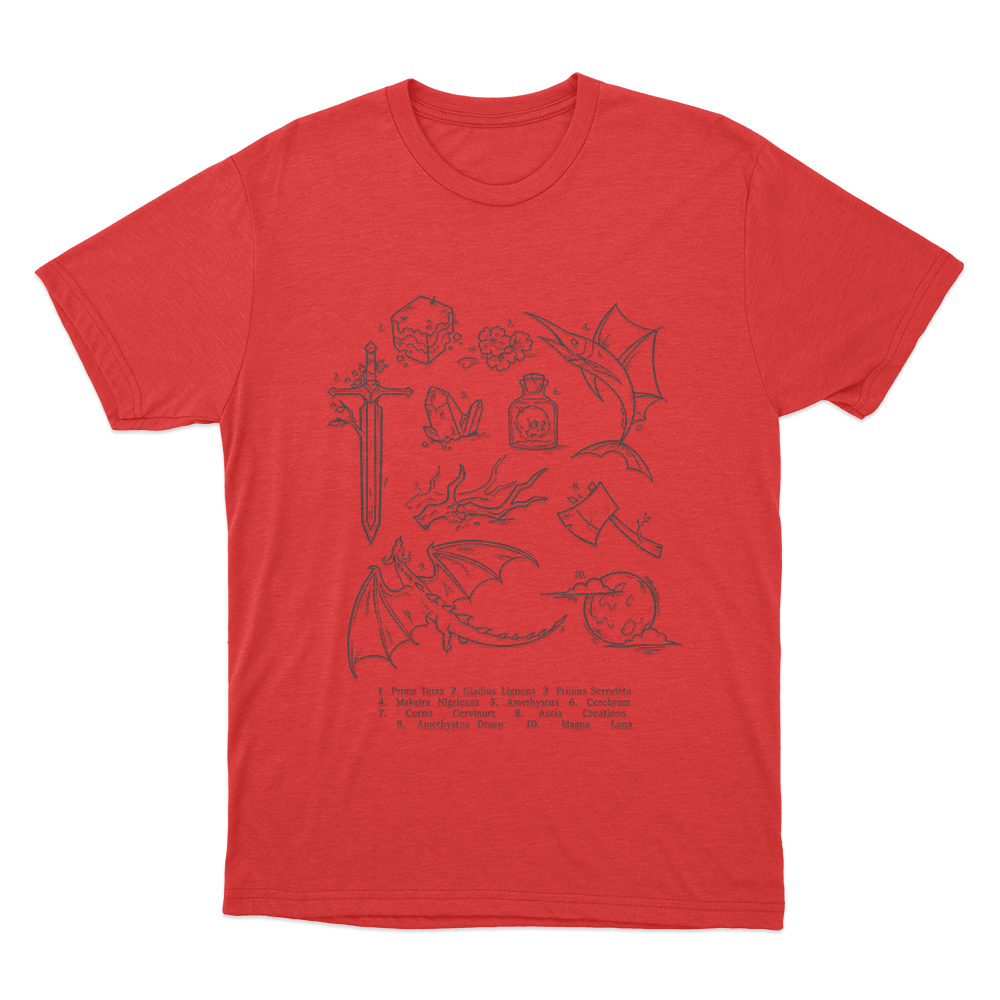 Research Unisex T Shirt Red Research Unisex T Shirt Red