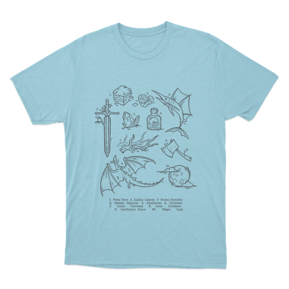 Research Unisex T Shirt Sky Blue Research Unisex T Shirt Sky Blue